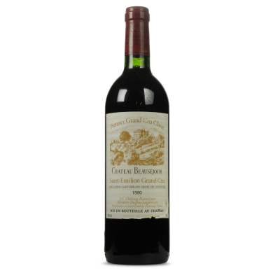 Duffau-Lagarrosse Chateau Beausejour Preimer Grand Cru Classé B St. Emilion 1990 750ml